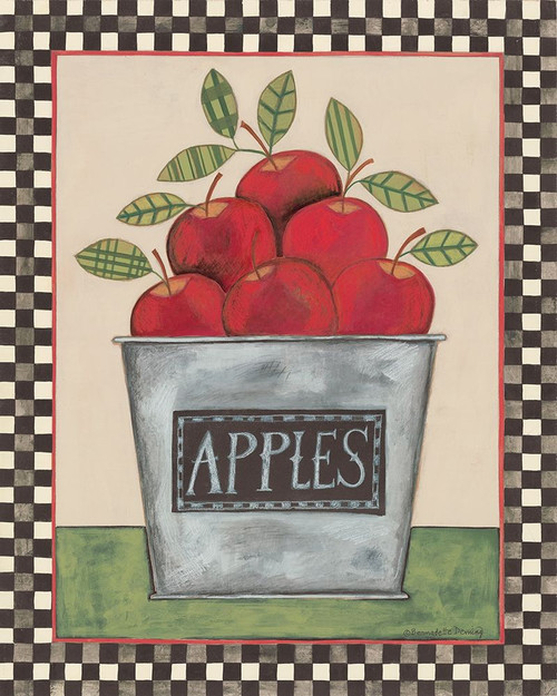 Bucket of Apples Poster Print by Bernadette Deming - Item # VARPDXBER1349