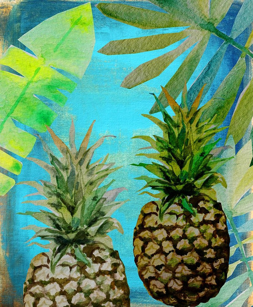 Pineapple Party 2 Poster Print by Boho Hue Studio Boho Hue Studio - Item # VARPDXBHSRC025B
