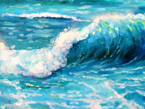 Sea Scroll Poster Print by Boho Hue Studio Boho Hue Studio - Item # VARPDXBHSRC053A