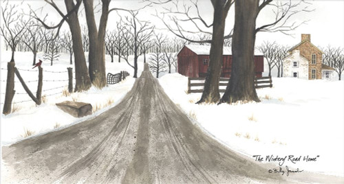 The Wintery Road Home Poster Print by Billy Jacobs - Item # VARPDXBJ1159
