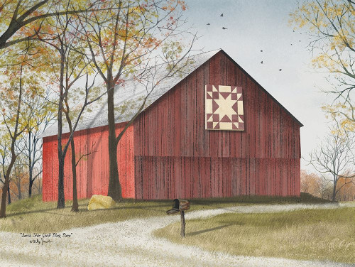 Star Quilt Barn Poster Print by Billy Jacobs