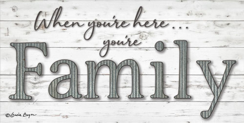 You are Family Poster Print by Susie Boyer - Item # VARPDXBOY400
