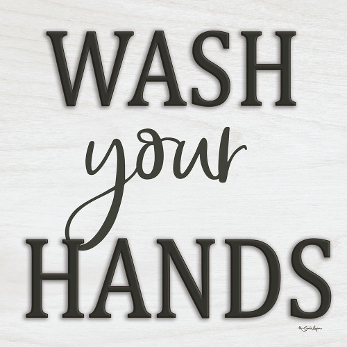 Wash Your Hands Poster Print by Susie Boyer - Item # VARPDXBOY459