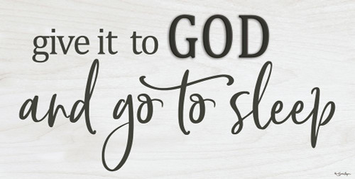 Give it to God Poster Print by Susie Boyer - Item # VARPDXBOY465