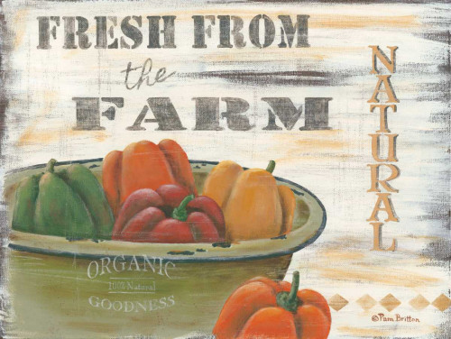 Fresh from the Farm Poster Print by Pam Britton - Item # VARPDXBR396