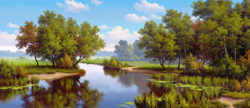 Silence  Poster Print by Vyacheslav Babichev - Item # VARPDXBV6