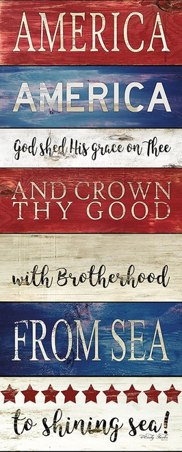 America God Shed His Grace on Thee Poster Print by Cindy Jacobs - Item # VARPDXCIN1017