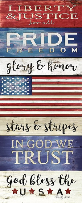 God Bless the USA Poster Print by Cindy Jacobs - Item # VARPDXCIN1018