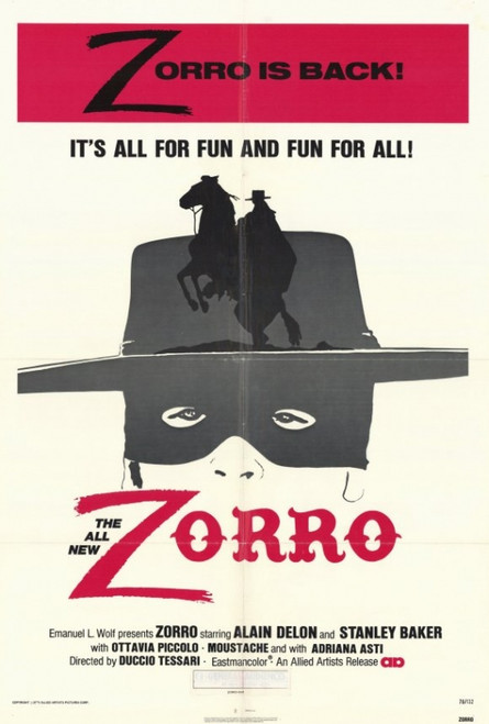 Zorro Movie Poster Print (27 x 40) - Item # MOVGF9375