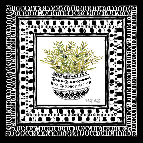 Aztec Floral I  Poster Print by Cindy Jacobs - Item # VARPDXCIN1440
