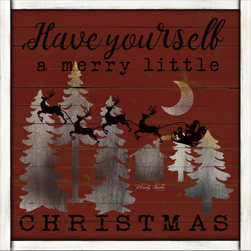 Have Yourself a Merry Little Christmas Poster Print by Cindy Jacobs