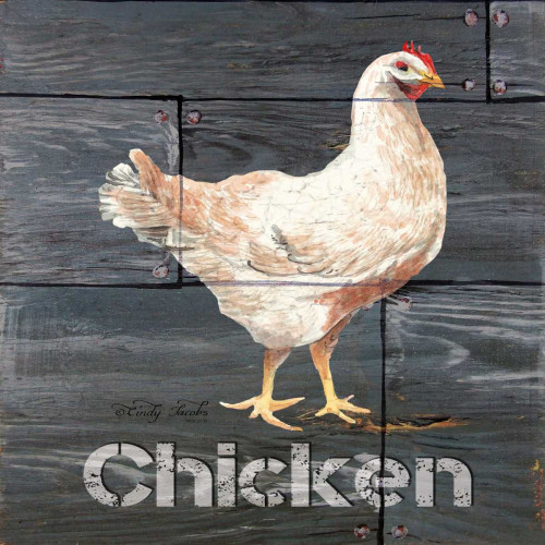 Chicken Poster Print by Cindy Jacobs - Item # VARPDXCIN153