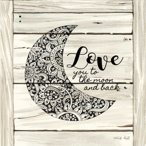 Love You to the Moon    Poster Print by Cindy Jacobs - Item # VARPDXCIN265