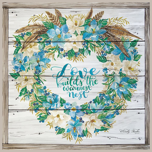 Love Builds the Warmest Nest Poster Print by Cindy Jacobs - Item # VARPDXCIN421
