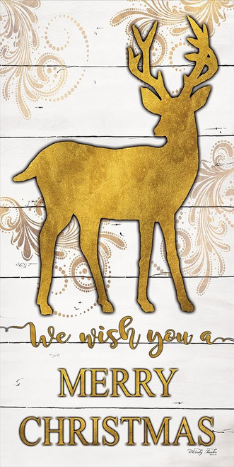 Reindeer Merry Christmas Poster Print by Cindy Jacobs - Item # VARPDXCIN763