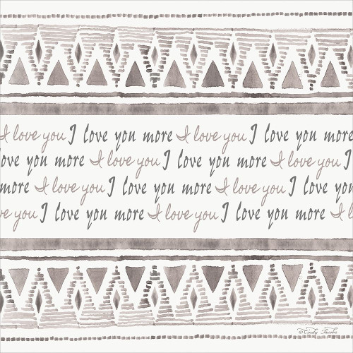 I Love You More Poster Print by Cindy Jacobs - Item # VARPDXCIN803