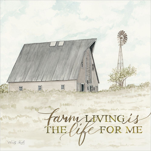 Farm Living Poster Print by Cindy Jacobs - Item # VARPDXCIN835