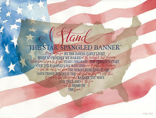 I Stand Poster Print by Cindy Jacobs