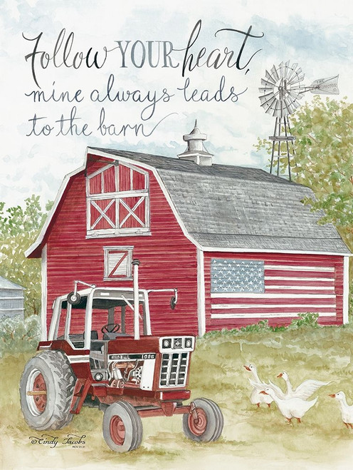 Follow Your Heart Poster Print by Cindy Jacobs - Item # VARPDXCIN927