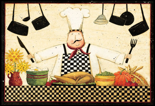 Lets Cook Lets Eat Poster Print by Dan DiPaolo - Item # VARPDXDDP5RC007A