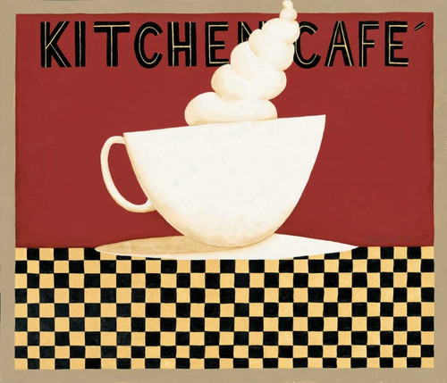 Kitchen Cafe Poster Print by Dan DiPaolo