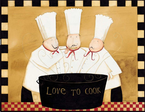 Tasting Chefs Poster Print by Dan DiPaolo