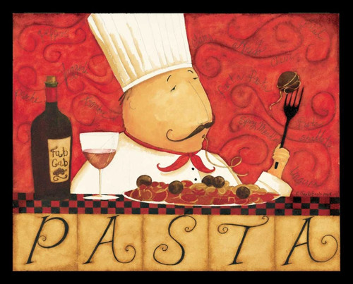 Old Chef Poster Print by Dan DiPaolo