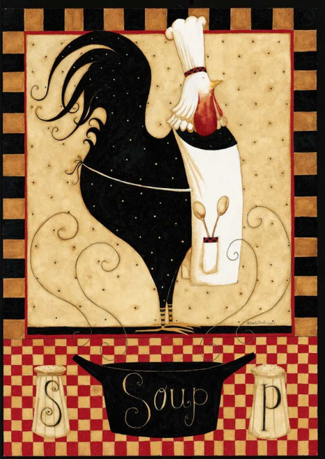 Chicken Soup Poster Print by Dan DiPaolo