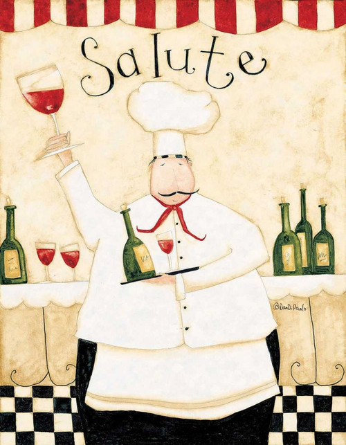 Salute Wine Poster Print by Dan DiPaolo - Item # VARPDXDDPRC297WM