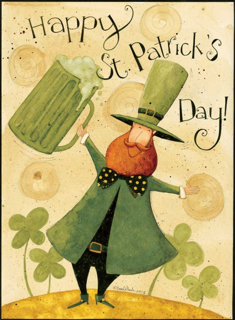 Green Poster Print by Dan DiPaolo