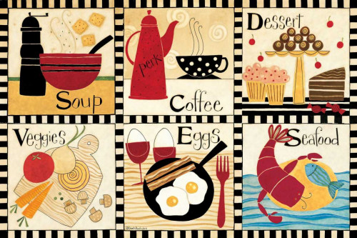 Square Meal Poster Print by Dan DiPaolo - Item # VARPDXDDPRC415