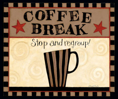 Coffee Break Poster Print by Dan DiPaolo - Item # VARPDXDDPRC417D