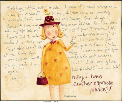 Espresso Poster Print by Dan DiPaolo - Item # VARPDXDDPRC437