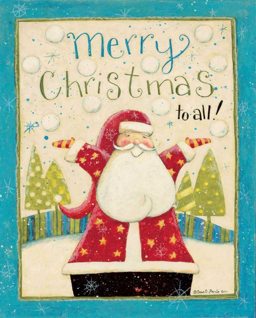 Merry Christmas 1 Poster Print by Dan DiPaolo - Item # VARPDXDDPRC451