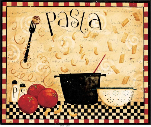 Pasta Poster Print by Dan DiPaolo