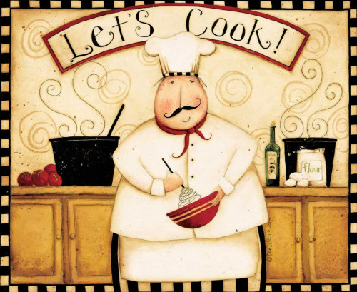 Cook With Me Poster Print by Dan DiPaolo - Item # VARPDXDDPRC481B