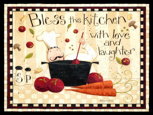 Bless This Kitchen Poster Print by Dan DiPaolo - Item # VARPDXDDPRC484