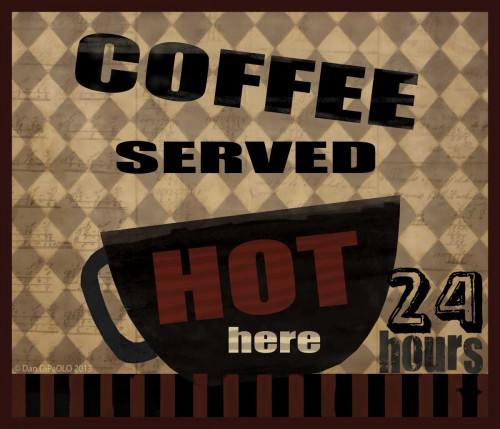 Served Hot Poster Print by Dan DiPaolo