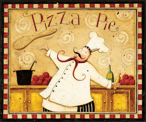 Pizza Pie Poster Print by Dan DiPaolo - Item # VARPDXDDPRC514