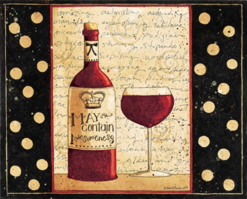 Contains Awesomeness Poster Print by Dan DiPaolo - Item # VARPDXDDPRC520A