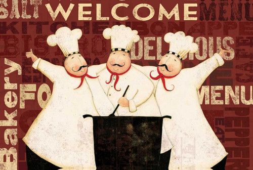 Chef Rug Poster Print by Dan DiPaolo