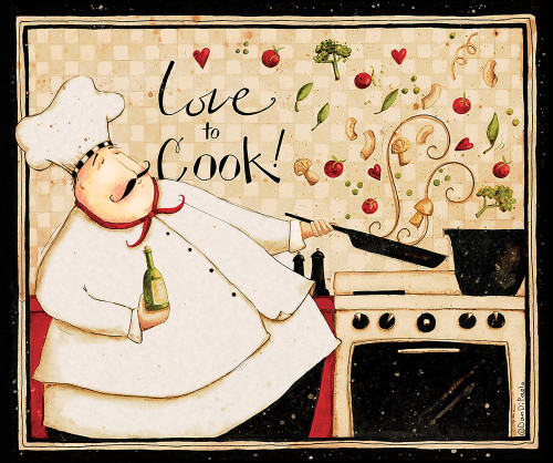 Love To Cook Poster Print by Dan DiPaolo - Item # VARPDXDDPRC561