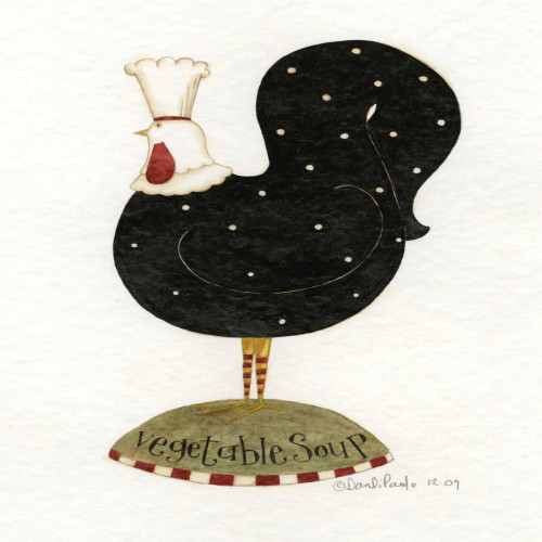 Veggie Soup Poster Print by Dan DiPaolo - Item # VARPDXDDPSQ088