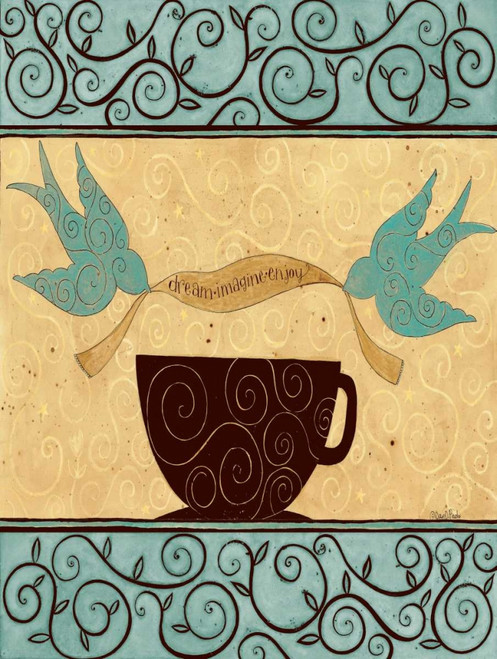 Black Coffee Poster Print by Dan DiPaolo