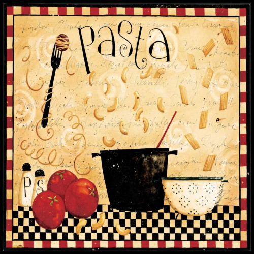 Cooking Lots Of Pasta Poster Print by Dan DiPaolo - Item # VARPDXDDPXSQ479B1
