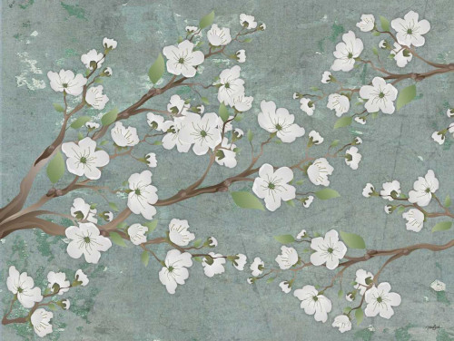 Cherry Blossoms Gray Poster Print by Diane Stimson - Item # VARPDXDSRC262A