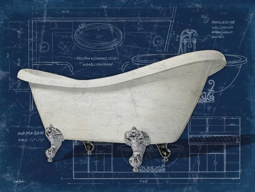 Bath Blues 2 Poster Print by Diane Stimson - Item # VARPDXDSRC277B