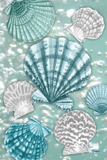 Scallop Bubbles Poster Print by Diane Stimson - Item # VARPDXDSRC282B