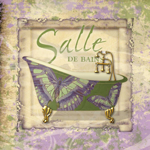 Tub Papillon Poster Print by Diane Stimson - Item # VARPDXDSSQ223B