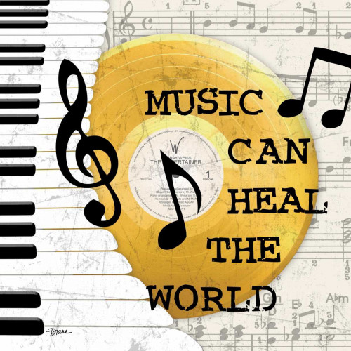 Gold Record 1 Poster Print by Diane Stimson - Item # VARPDXDSSQ249A